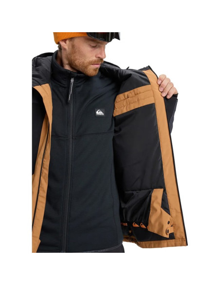 Jacket Quiksilver DAWSON True Black
