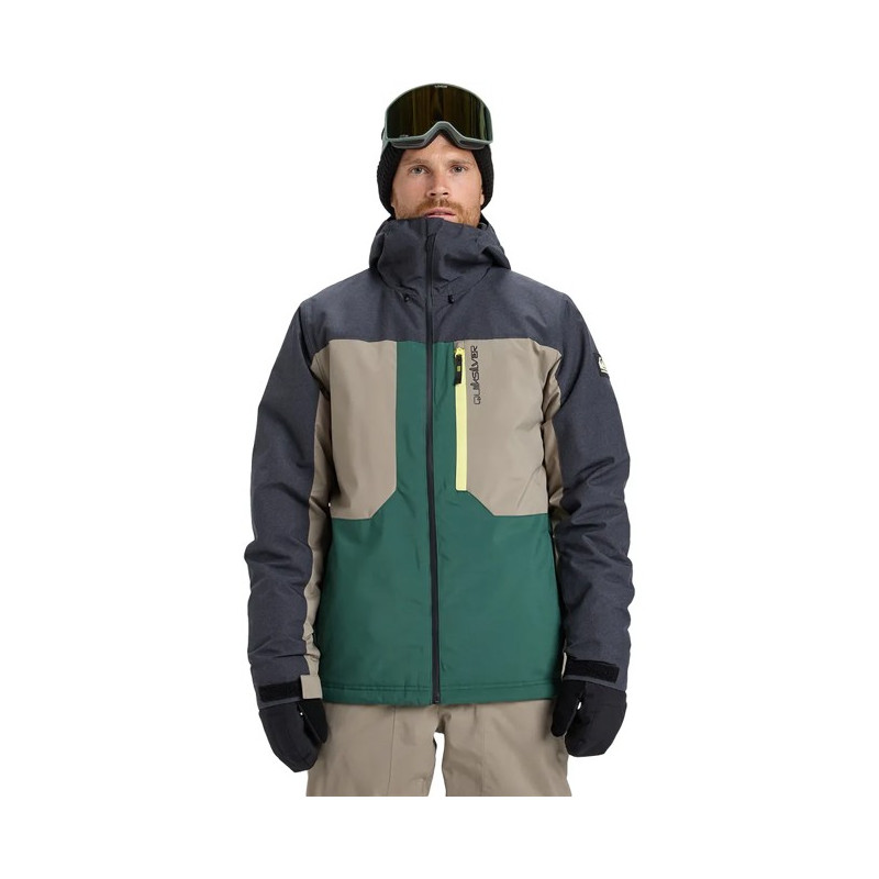 Kurtka Quiksilver DAWSON Trekking Green