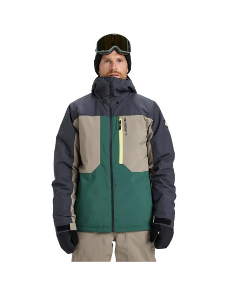 Jacka Quiksilver DAWSON Trekking Green