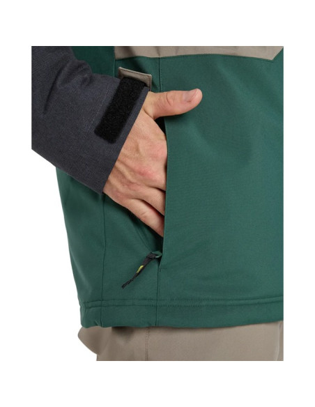 Jacket Quiksilver DAWSON Trekking Green