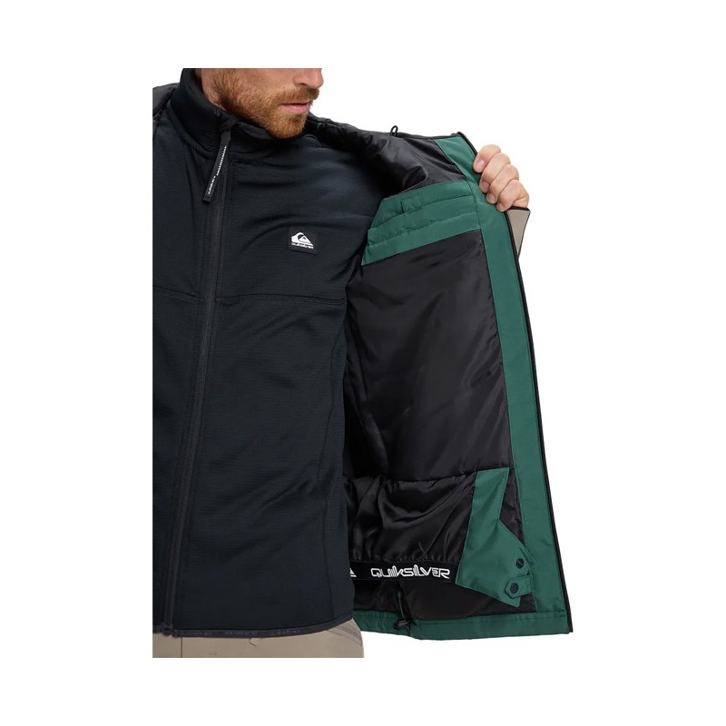 Jas Quiksilver DAWSON Trekking Green