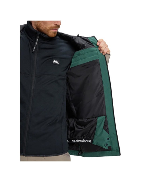 Kabát Quiksilver DAWSON Trekking Green