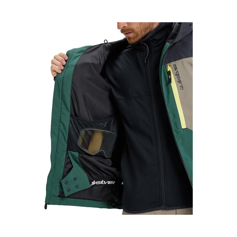 Jas Quiksilver DAWSON Trekking Green