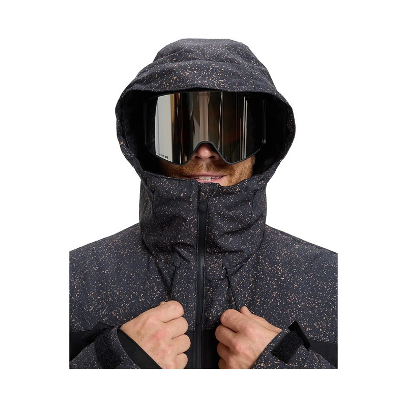 Giacca Quiksilver SYCAMORE PRINT Mountain Static True Bla