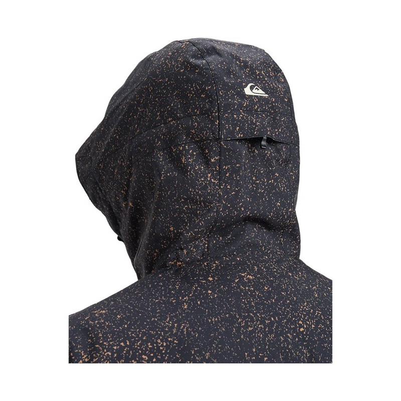 Veste Quiksilver SYCAMORE PRINT Mountain Static True Bla