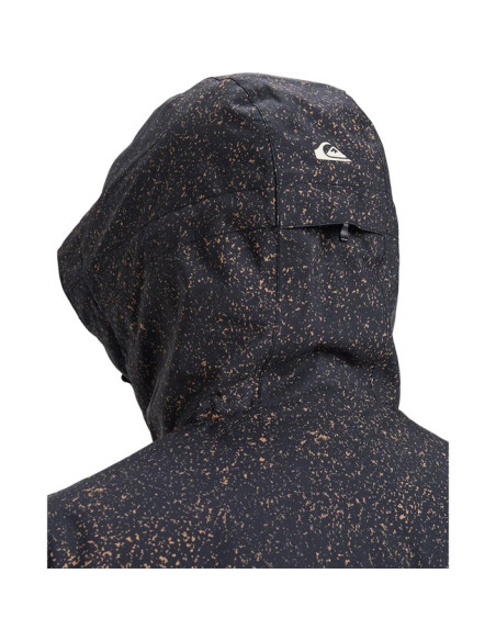 Jacket Quiksilver SYCAMORE PRINT Mountain Static True Bla