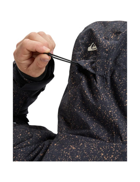 Jacka Quiksilver SYCAMORE PRINT Mountain Static True Bla