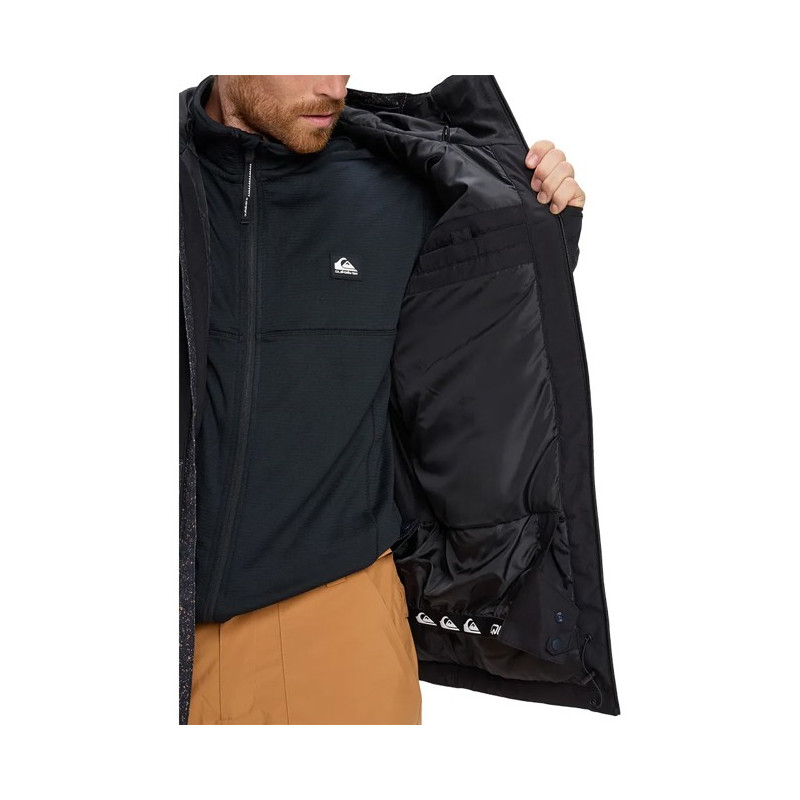 Giacca Quiksilver SYCAMORE PRINT Mountain Static True Bla