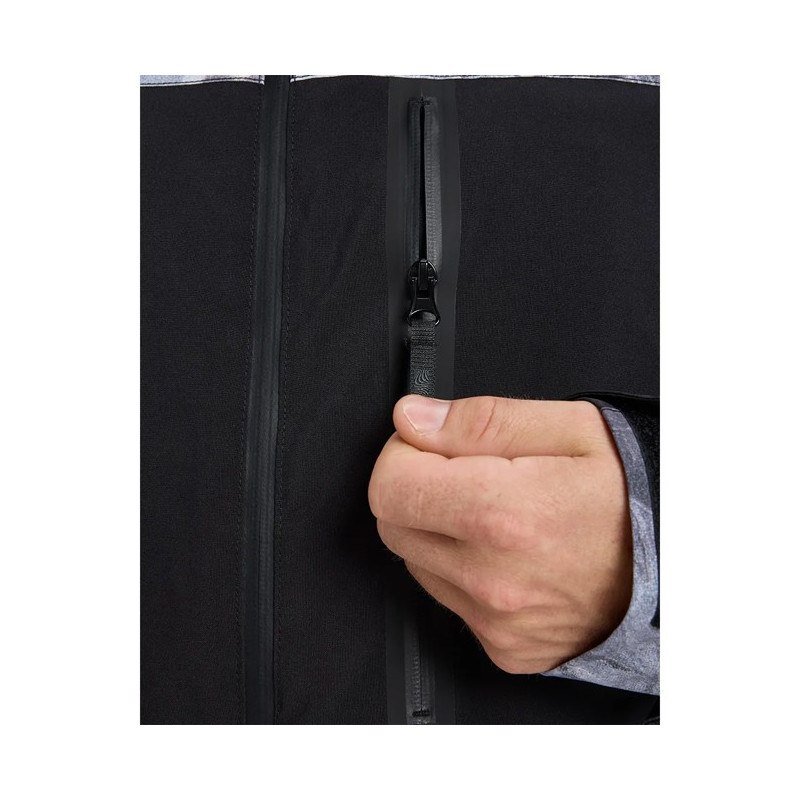 Jacket Quiksilver SYCAMORE PRINT Thermostamp Grayscale