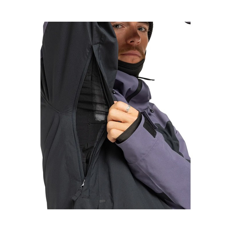 Kabát Quiksilver ULTRALIGHT STRE Graystone