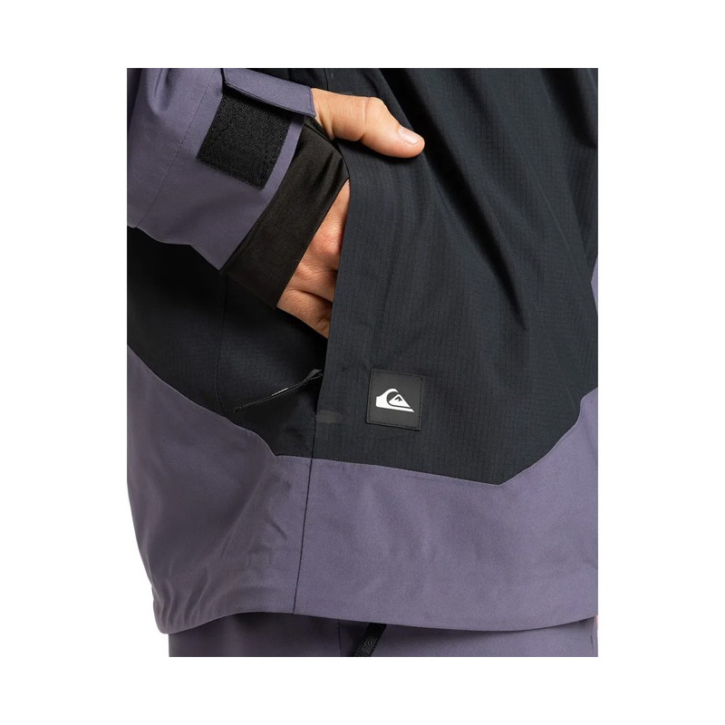 Kabát Quiksilver ULTRALIGHT STRE Graystone