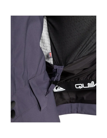 Kabát Quiksilver ULTRALIGHT STRE Graystone