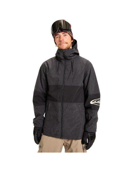 Kabát Quiksilver HIGH IN TH HOOD True Black