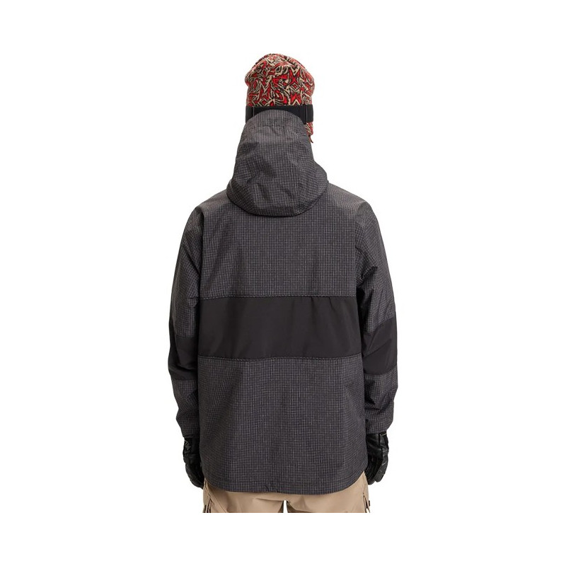 Jacka Quiksilver HIGH IN TH HOOD True Black