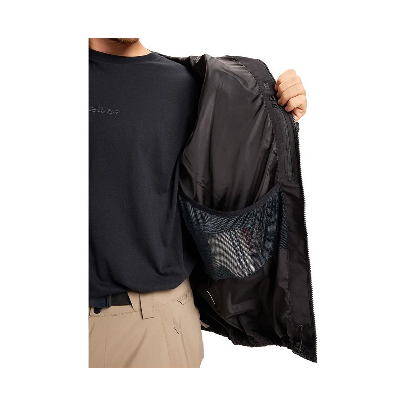 Veste Quiksilver HIGH IN TH HOOD True Black