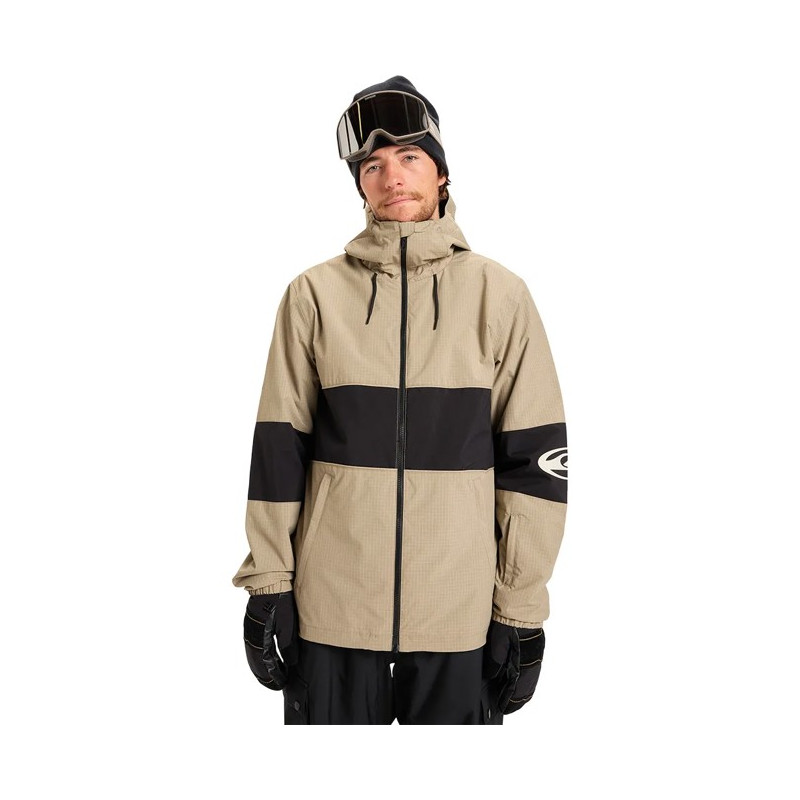 Veste Quiksilver HIGH IN TH HOOD Fallen Rock