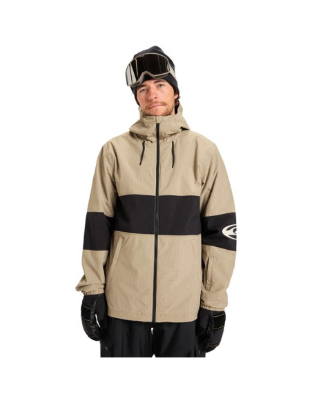 Chaqueta Quiksilver HIGH IN TH HOOD Fallen Rock