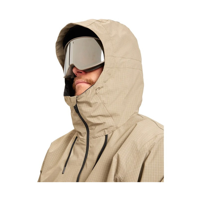 Jacket Quiksilver HIGH IN TH HOOD Fallen Rock