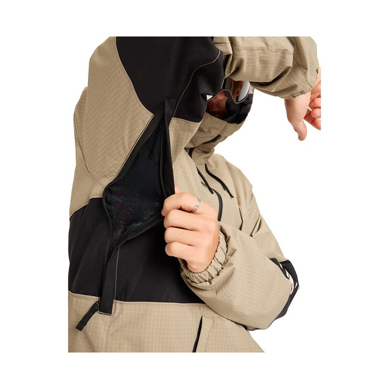 Jacket Quiksilver HIGH IN TH HOOD Fallen Rock