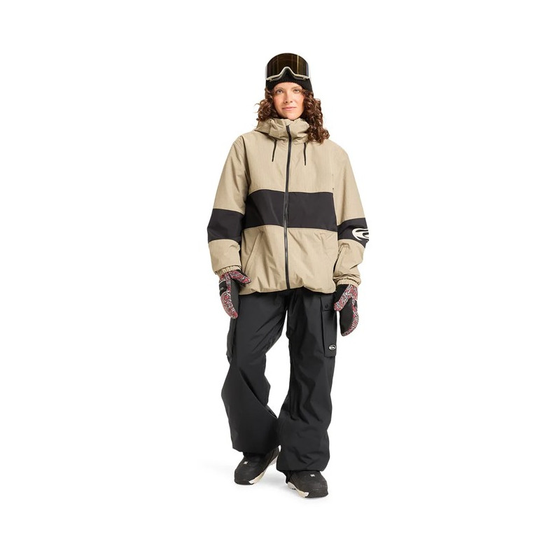 Veste Quiksilver HIGH IN TH HOOD Fallen Rock