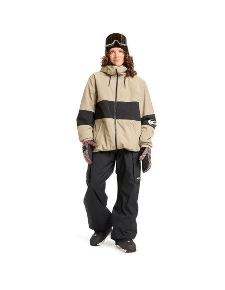 Jacke Quiksilver HIGH IN TH HOOD Fallen Rock