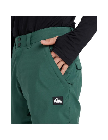 Pants Quiksilver ESTATE PT Trekking Green