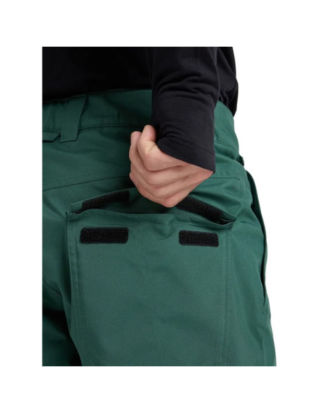 Pants Quiksilver ESTATE PT Trekking Green