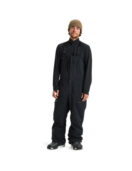 Hlače Quiksilver ALTOSTRATUS BIB True Black