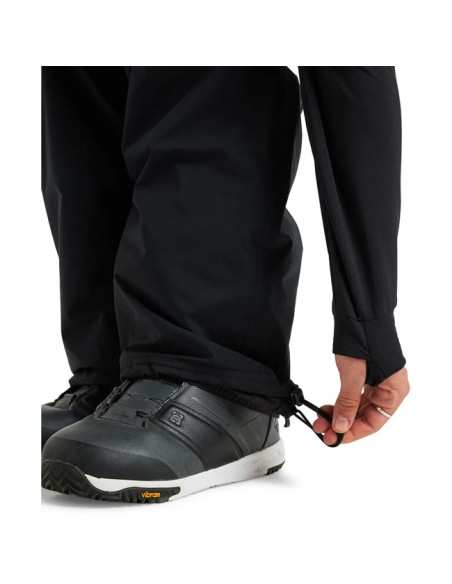 Hlače Quiksilver ALTOSTRATUS BIB True Black