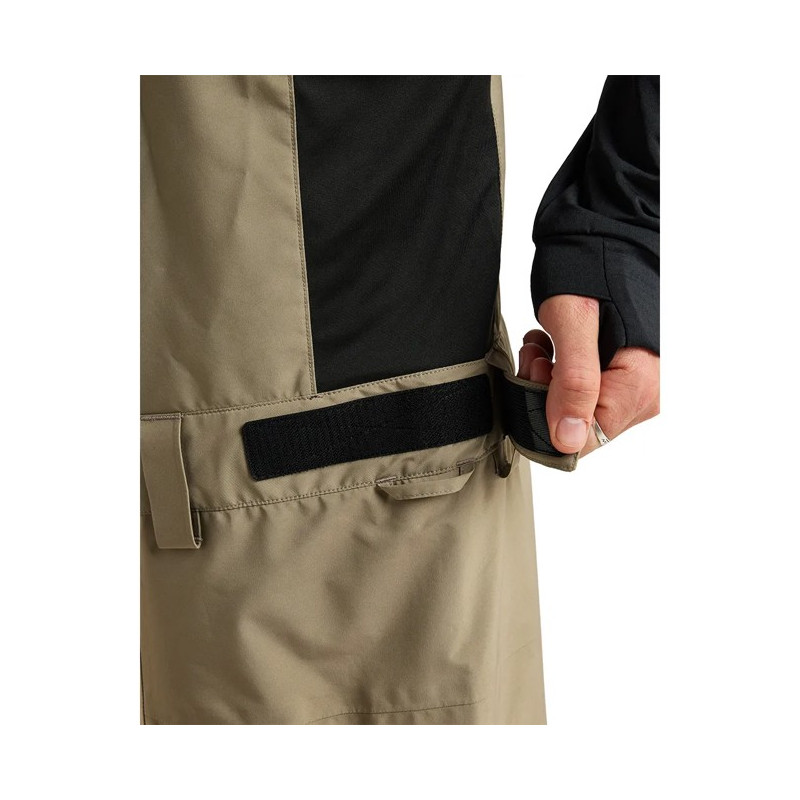 Pantalone Quiksilver ALTOSTRATUS BIB Fallen Rock