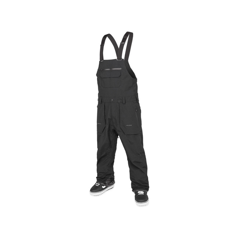 Einteiler Volcom RAIN BIB OVERALL Black