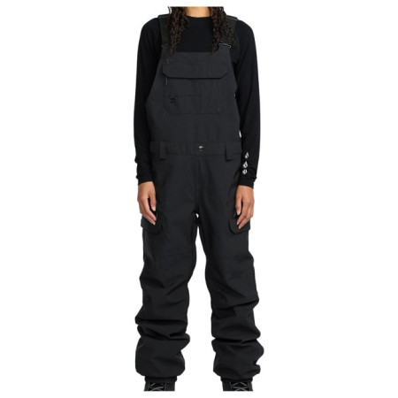 Byxor Volcom CRESTON 3D STRETCH BIB OVERALL Black