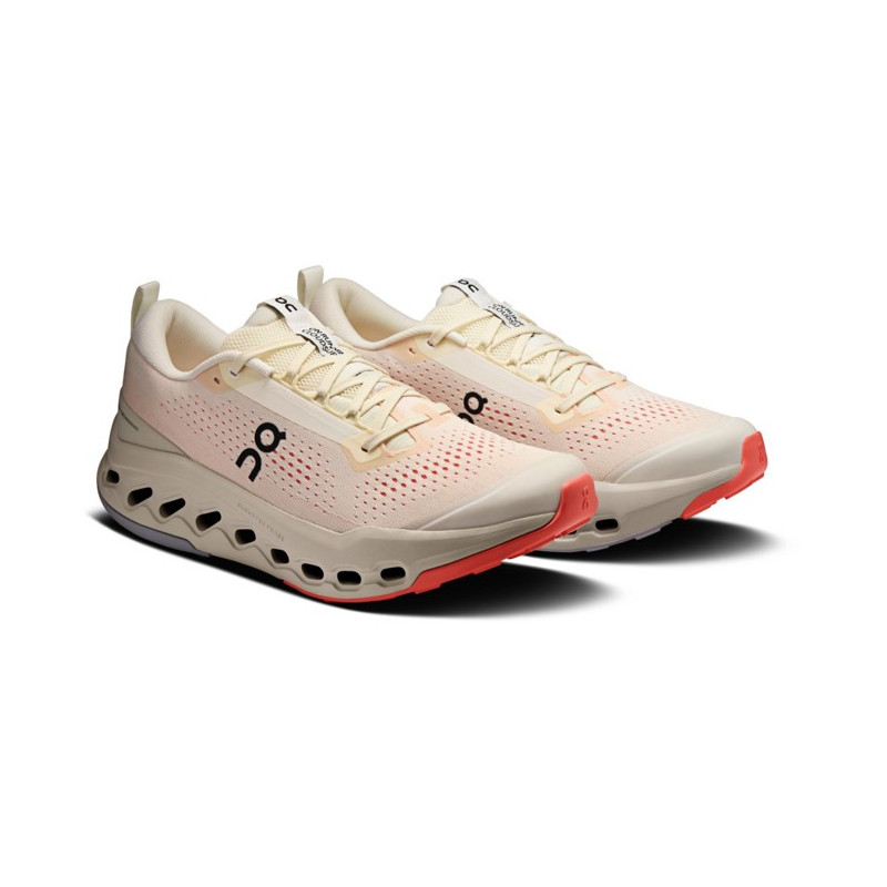 Scarpe On Running CLOUDSURFER TRAIL 2 Ivory Ghost