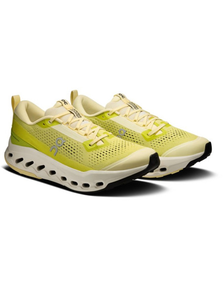 Hiking Shoes On Running CLOUDSURFER TRAIL 2 Ivory Lime