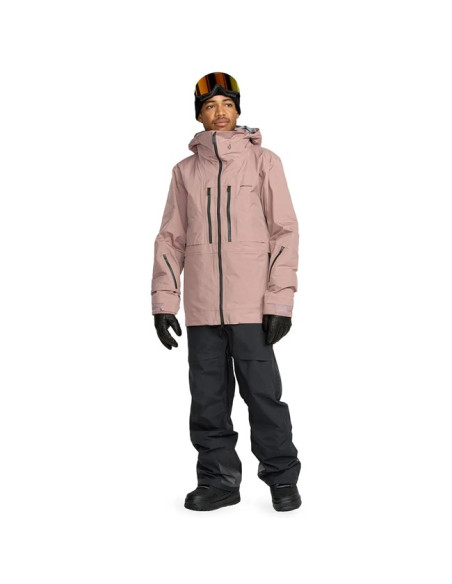 Nadrág Volcom ANYOX GORE-TEX PRO SHELL BIB Black