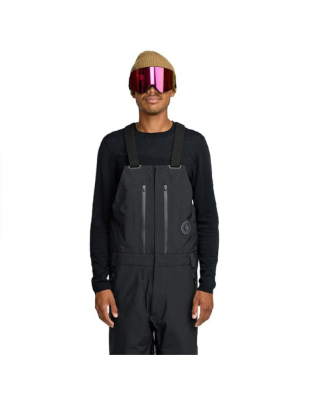 Hlače Volcom ANYOX GORE-TEX PRO SHELL BIB Black