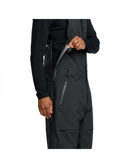 Kelnės Volcom ANYOX GORE-TEX PRO SHELL BIB Black