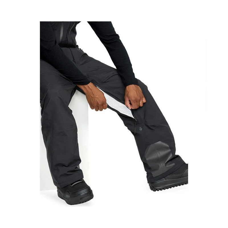 Hlače Volcom ANYOX GORE-TEX PRO SHELL BIB Black