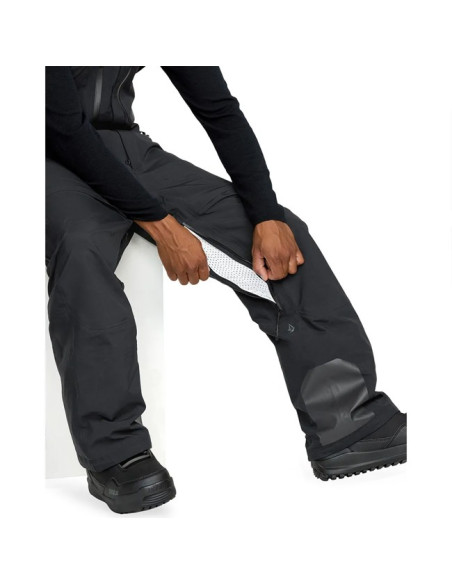 Kalhoty Volcom ANYOX GORE-TEX PRO SHELL BIB Black