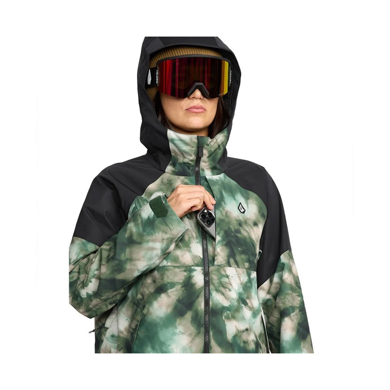 Casaco Volcom AGATE INS JACKET Green