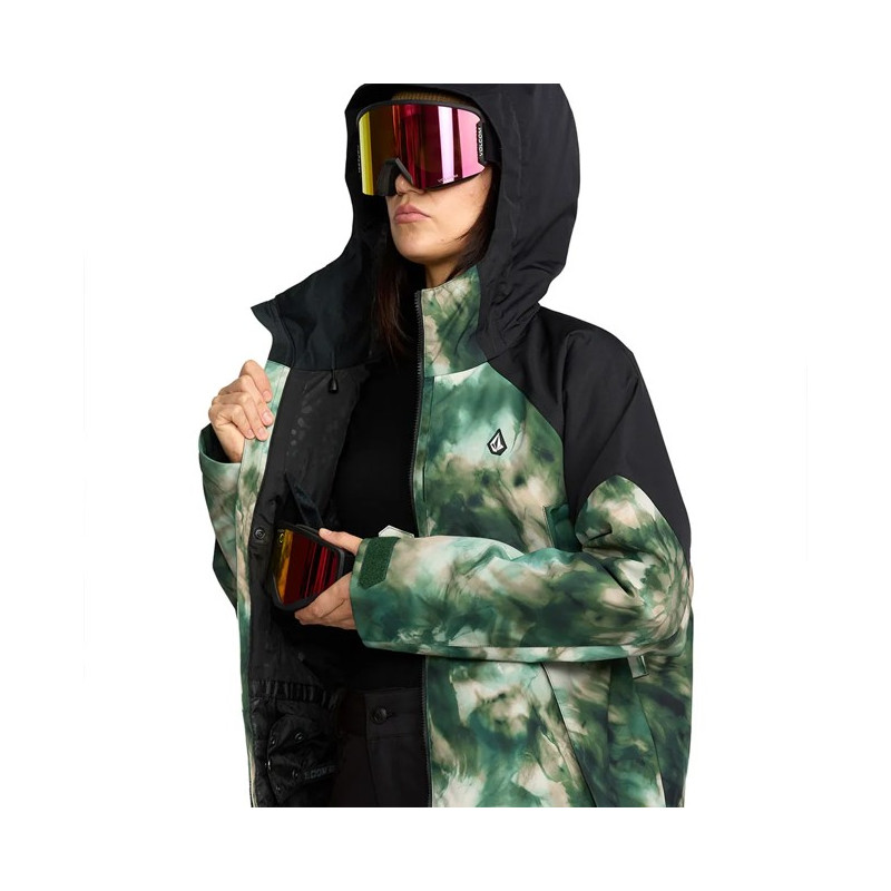 Bunda Volcom AGATE INS JACKET Green