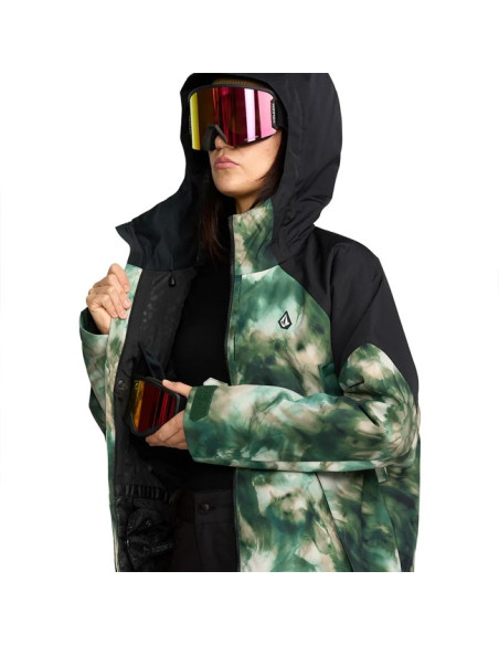 Striukė Volcom AGATE INS JACKET Green