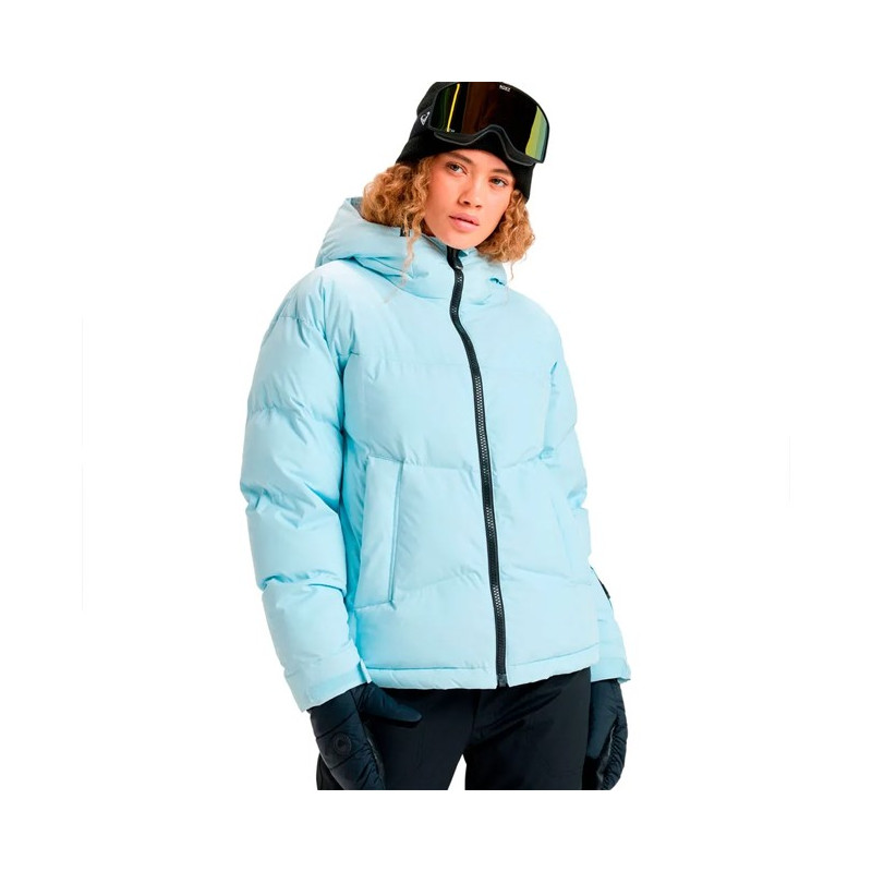 Veste Roxy ALOFTEDPUFFY Ice Blue
