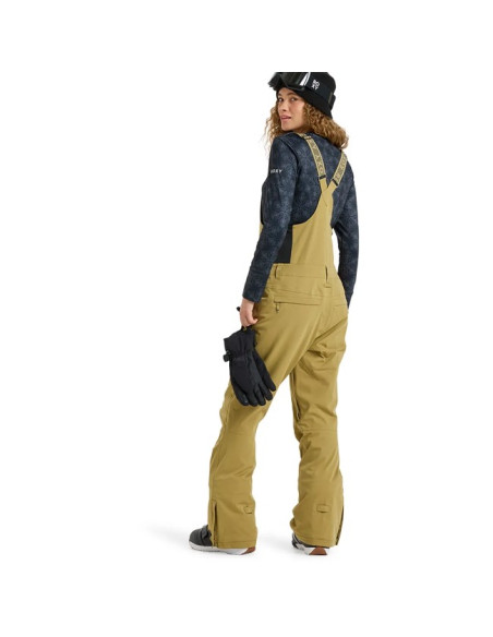 Broek Roxy RIDEOUT BIB PT Fennel Seed