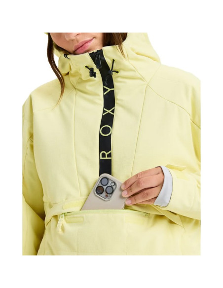 Jacket Roxy RADIANT LINES Yellow Pear