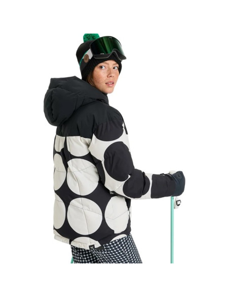 Veste Roxy ALOFTEDPUFFY True Black Big Dots