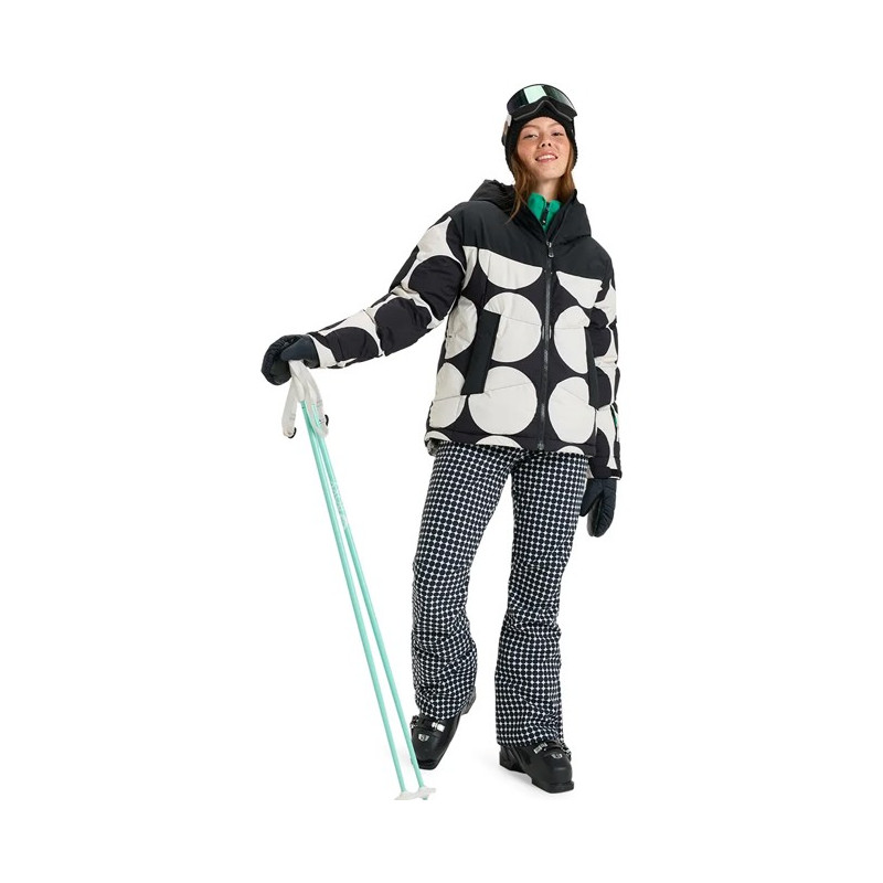 Chaqueta Roxy ALOFTEDPUFFY True Black Big Dots