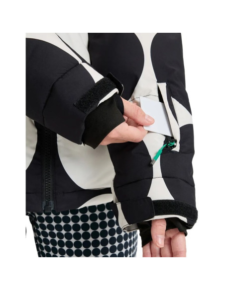 Chaqueta Roxy ALOFTEDPUFFY True Black Big Dots