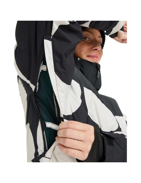 Striukė Roxy ALOFTEDPUFFY True Black Big Dots