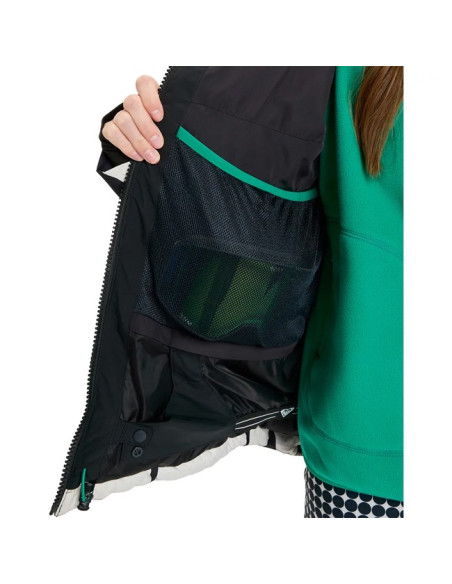 Veste Roxy ALOFTEDPUFFY True Black Big Dots